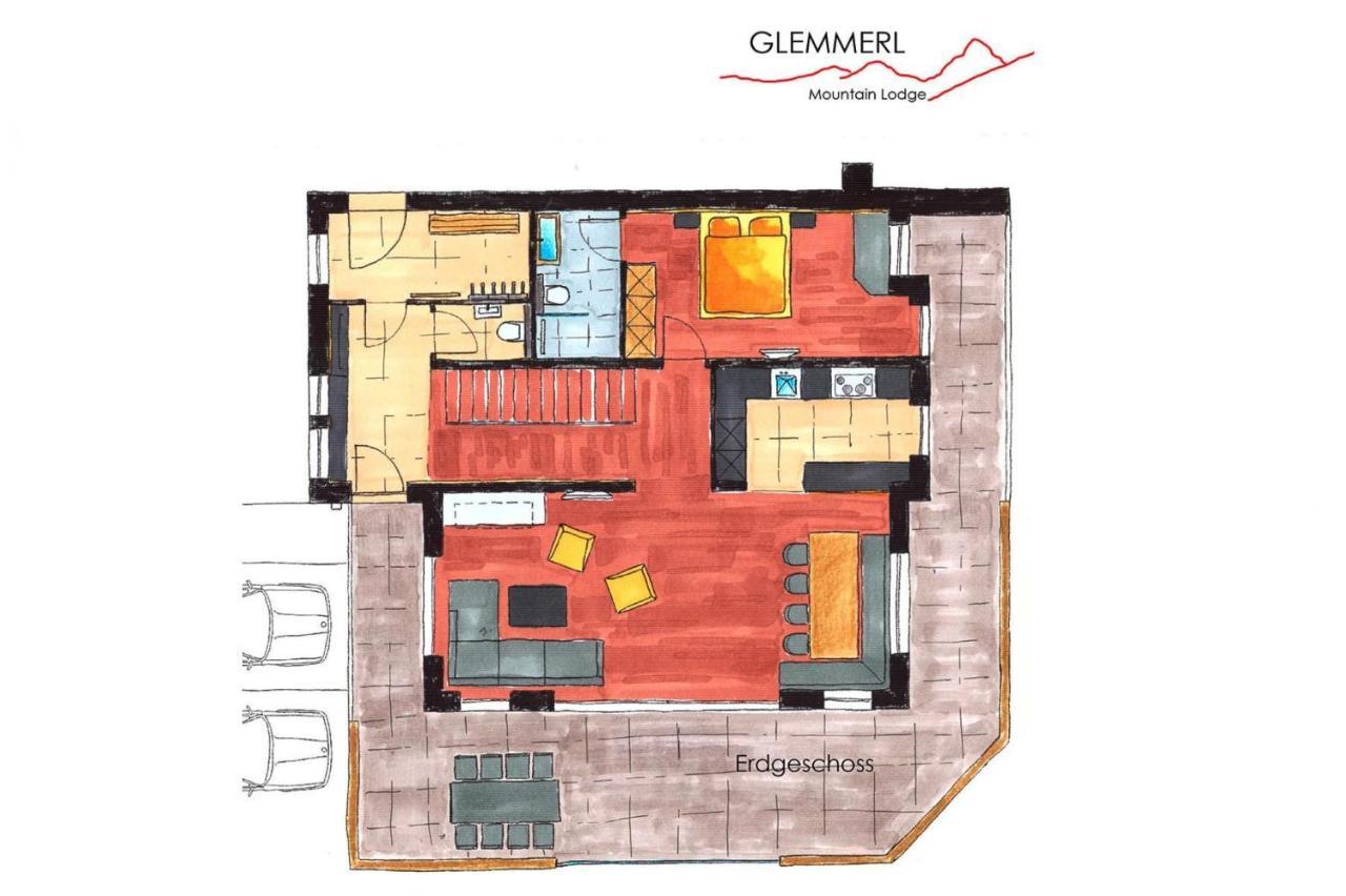 Chalet Glemmerl Mountain Lodge, Saalbach Eksteriør bilde